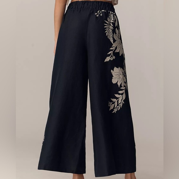 Somerset pants from Anthropologie. Size small. Linen - wide leg. New! - Picture 3 of 3